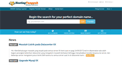 Desktop Screenshot of member.hostingtangguh.com